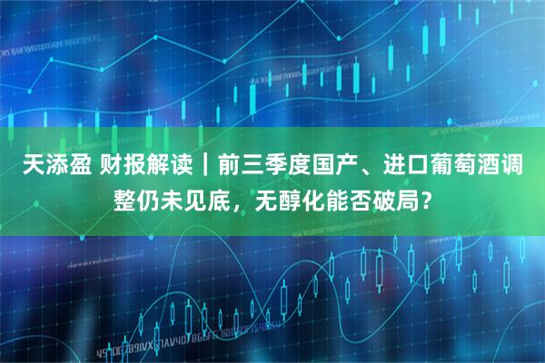 天添盈 财报解读|前三季度国产、进口葡萄酒调整仍未见底,无醇化能否破局?